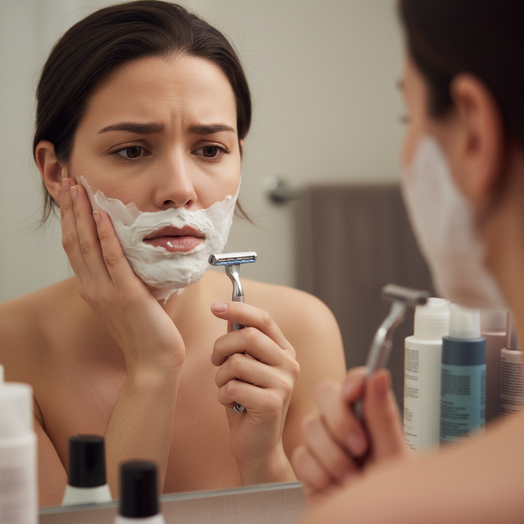 Wirkt Haarentfernungscreme im Gesicht – und ist sie sicher?