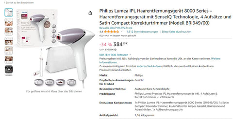 Philips Lumea Amazon