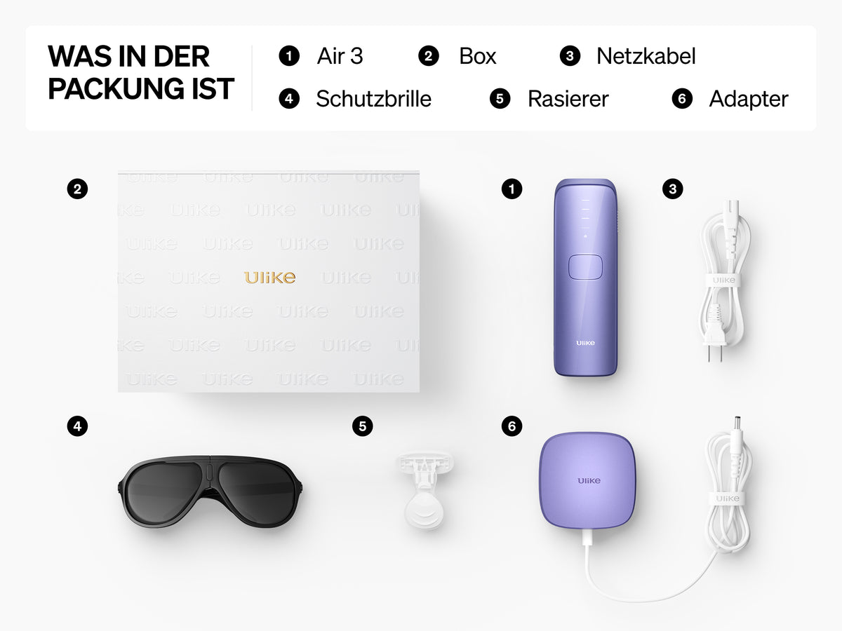 Exklusive für Trade in :Ulike Air 3 IPL-Haarentfernung (Lila)