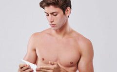 Enthaarungscremes verwenden